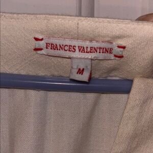 Frances Valentine Ivory and Green Dress